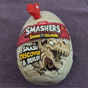 Smashers Dino Island Egg - Red Dinosaur Head